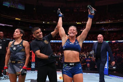 Kayla Harrison’s manager provides update regarding neck surgery and her future